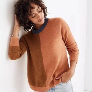 Madewell Westlake color block sweater